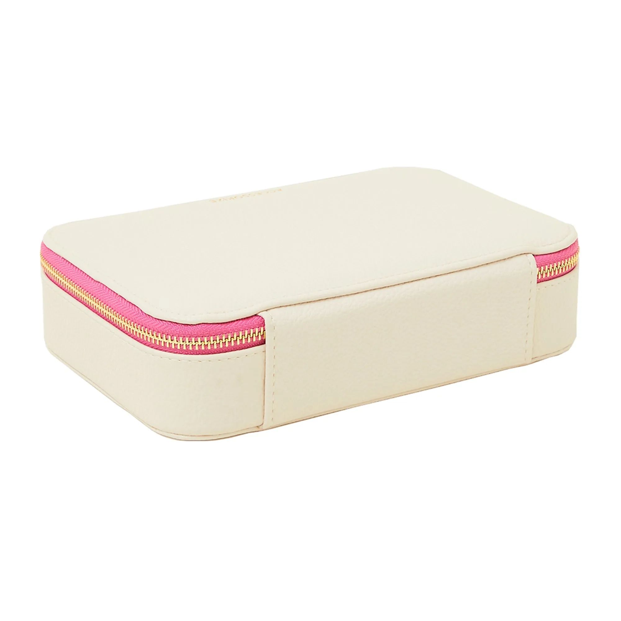 Accessorize London Women's Cream Large Jewellery Box