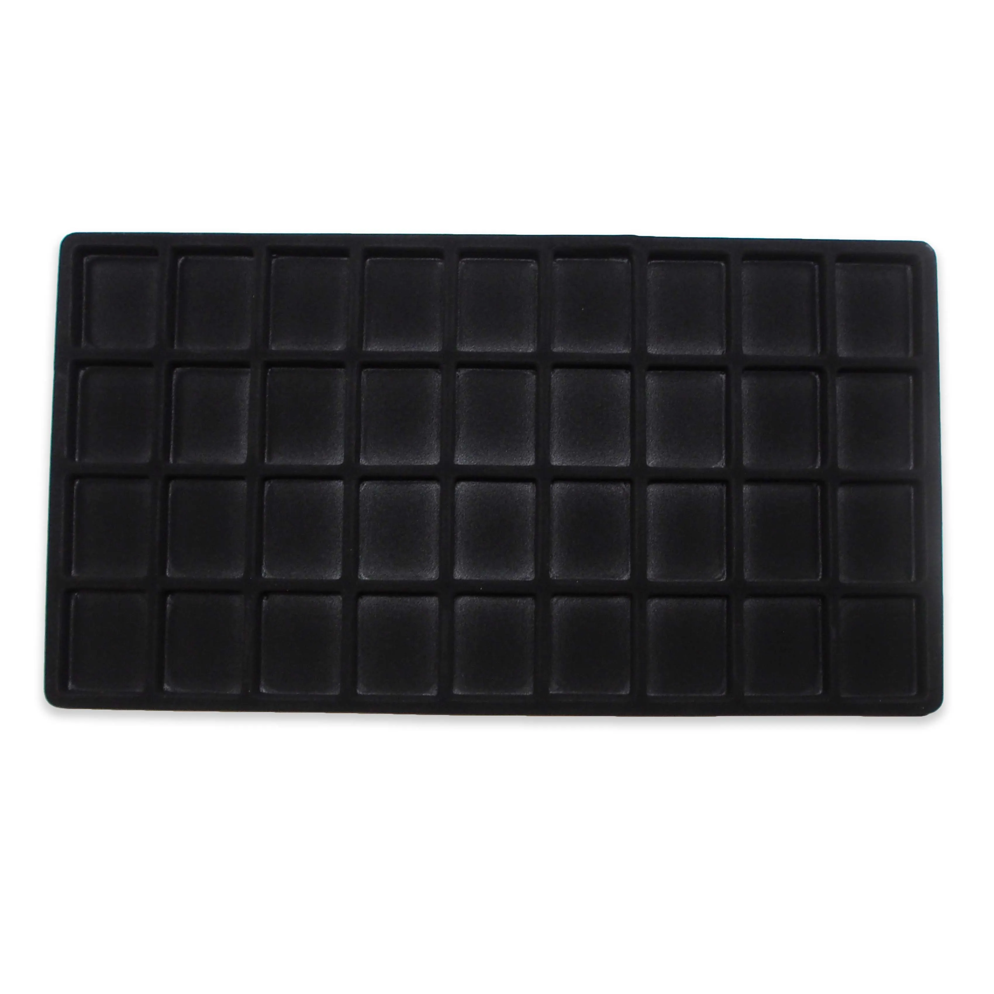 Black Flocked Compartment Tray Inserts