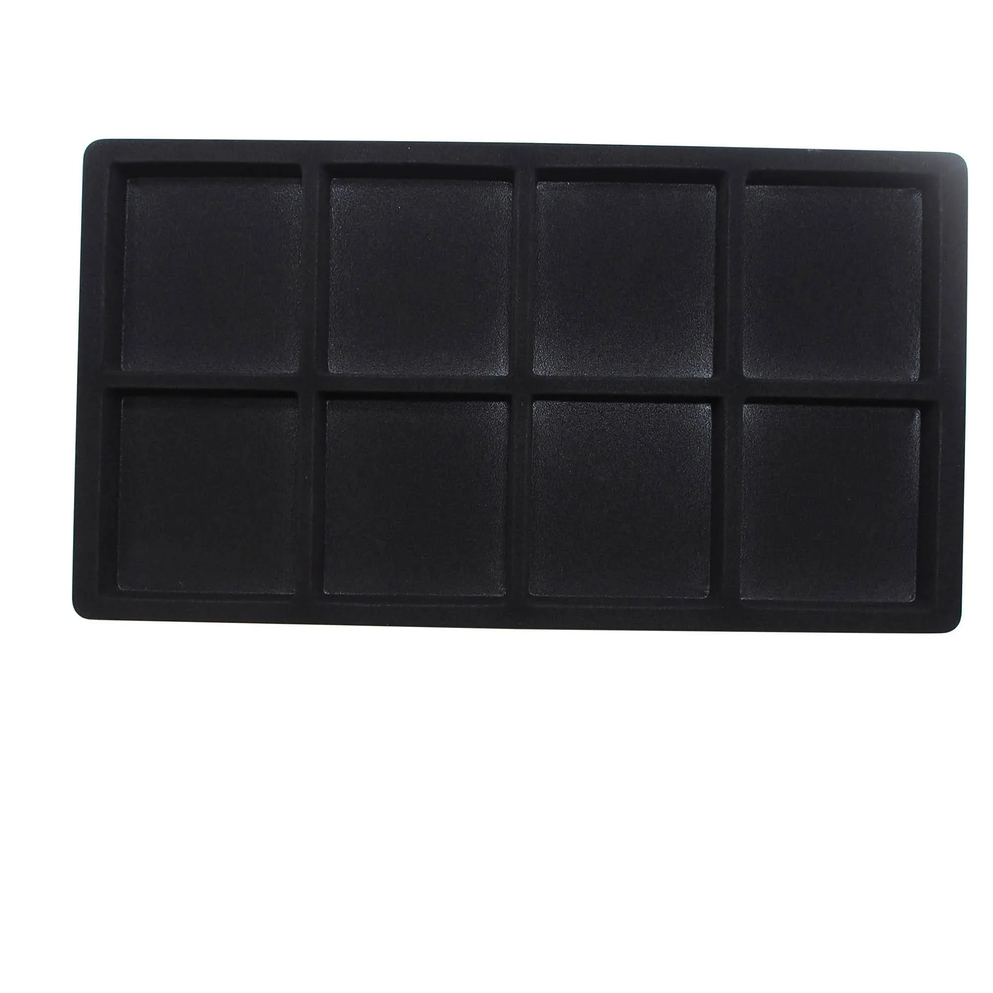 Black Flocked Compartment Tray Inserts