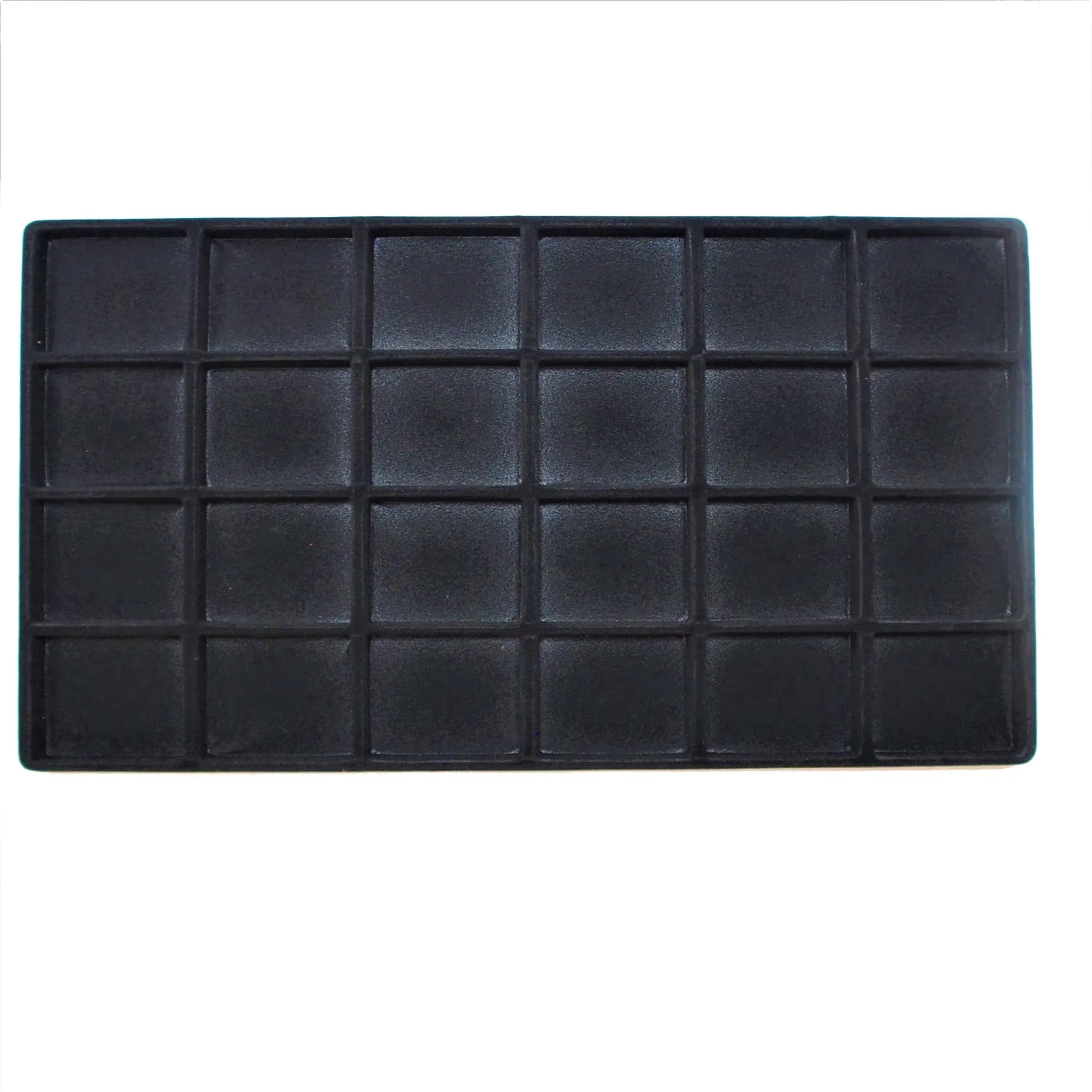 Black Flocked Compartment Tray Inserts