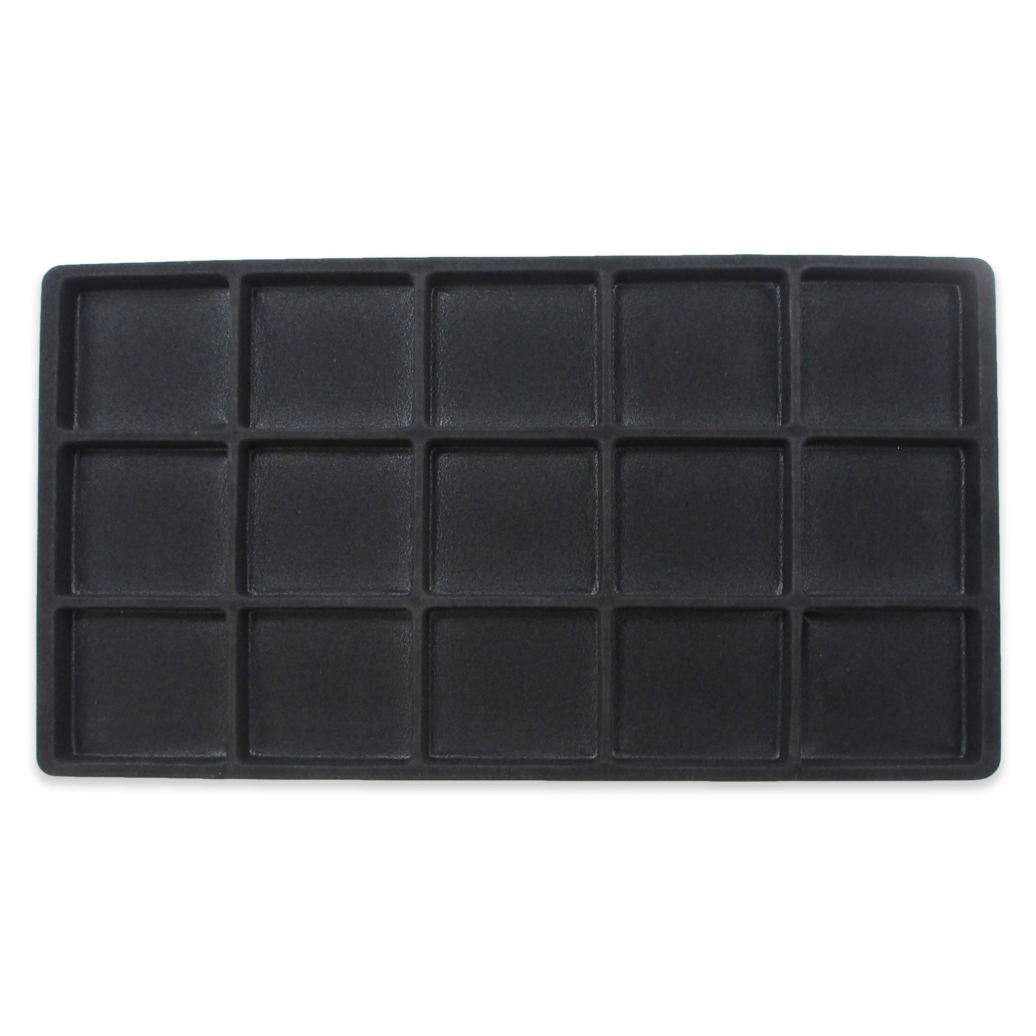 Black Flocked Compartment Tray Inserts
