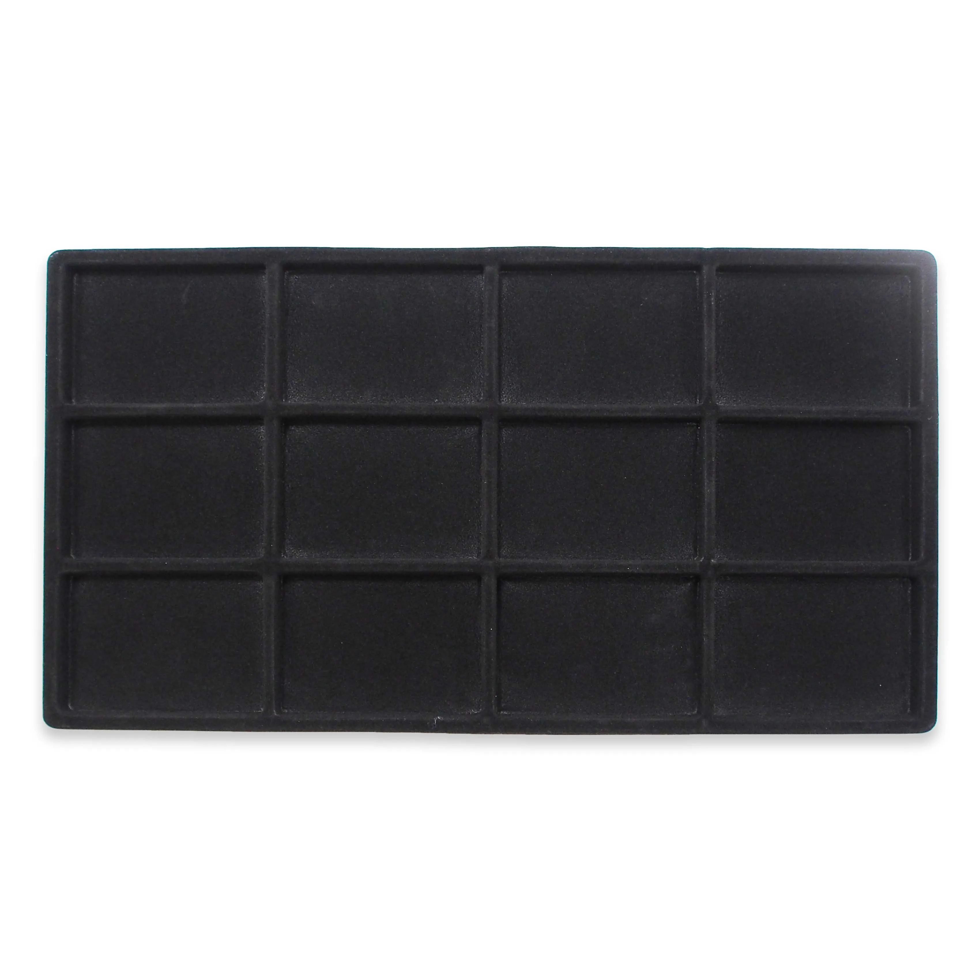 Black Flocked Compartment Tray Inserts