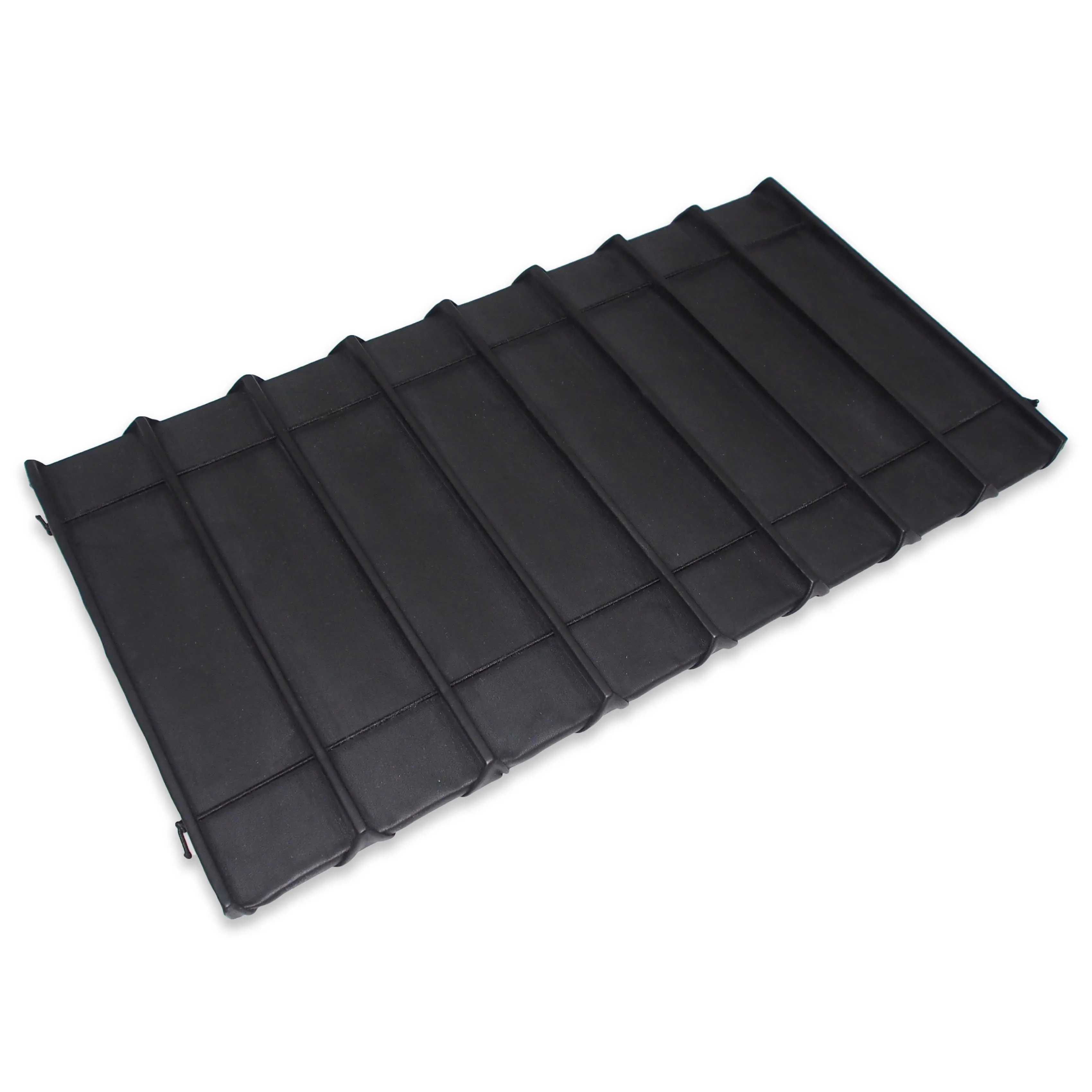 Black leatherette 8 Section Deluxe bracelet insert liners