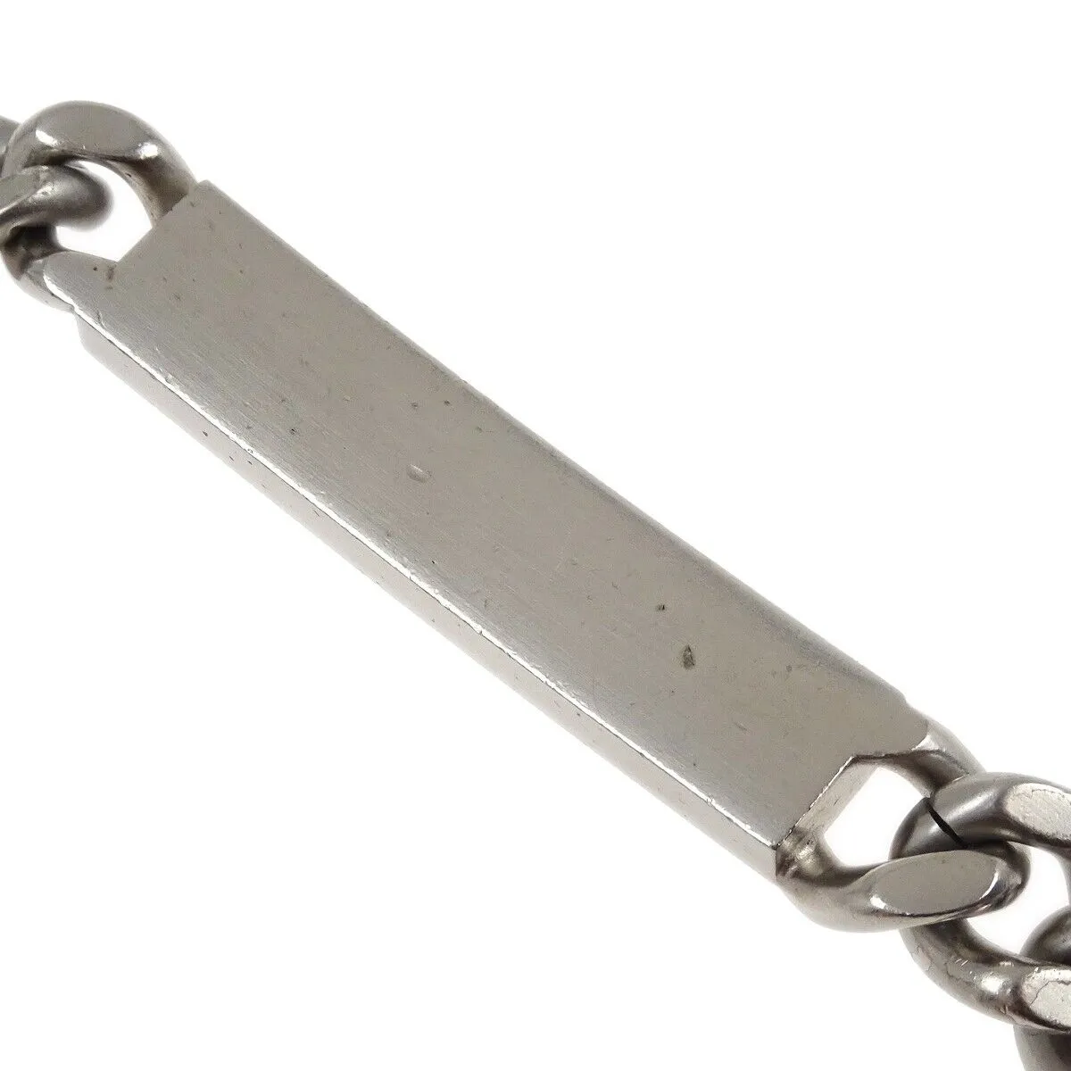 Chanel Chain Necklace Silver B15P