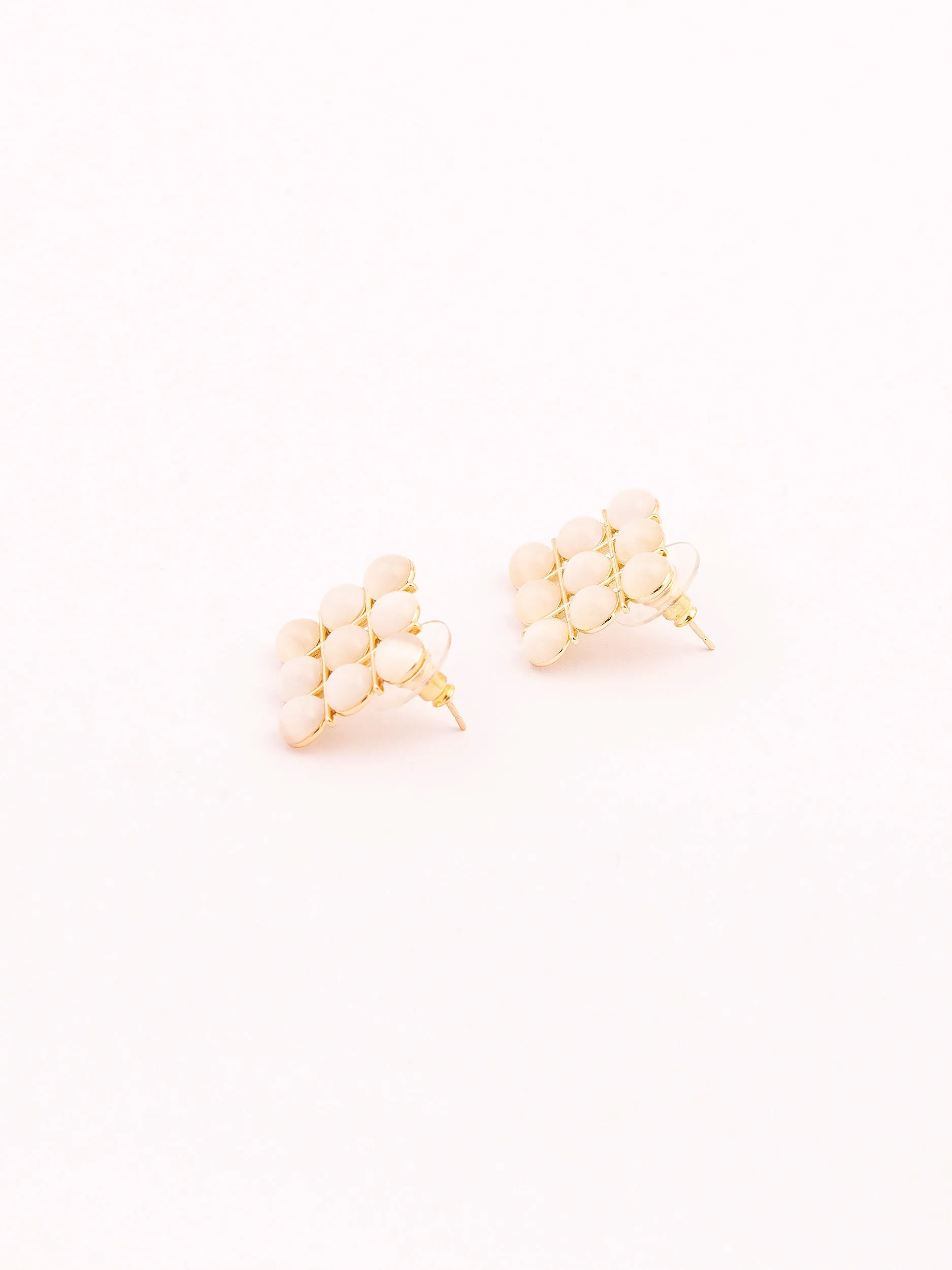 Crystal Geometric Earrings