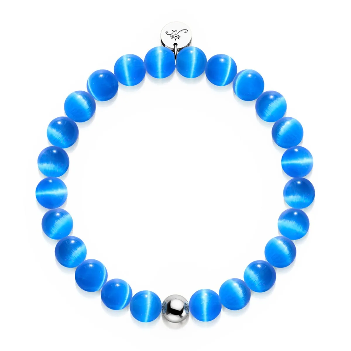 Drink Me Potion | .925 Sterling Silver | Cheshire Glass Bracelet