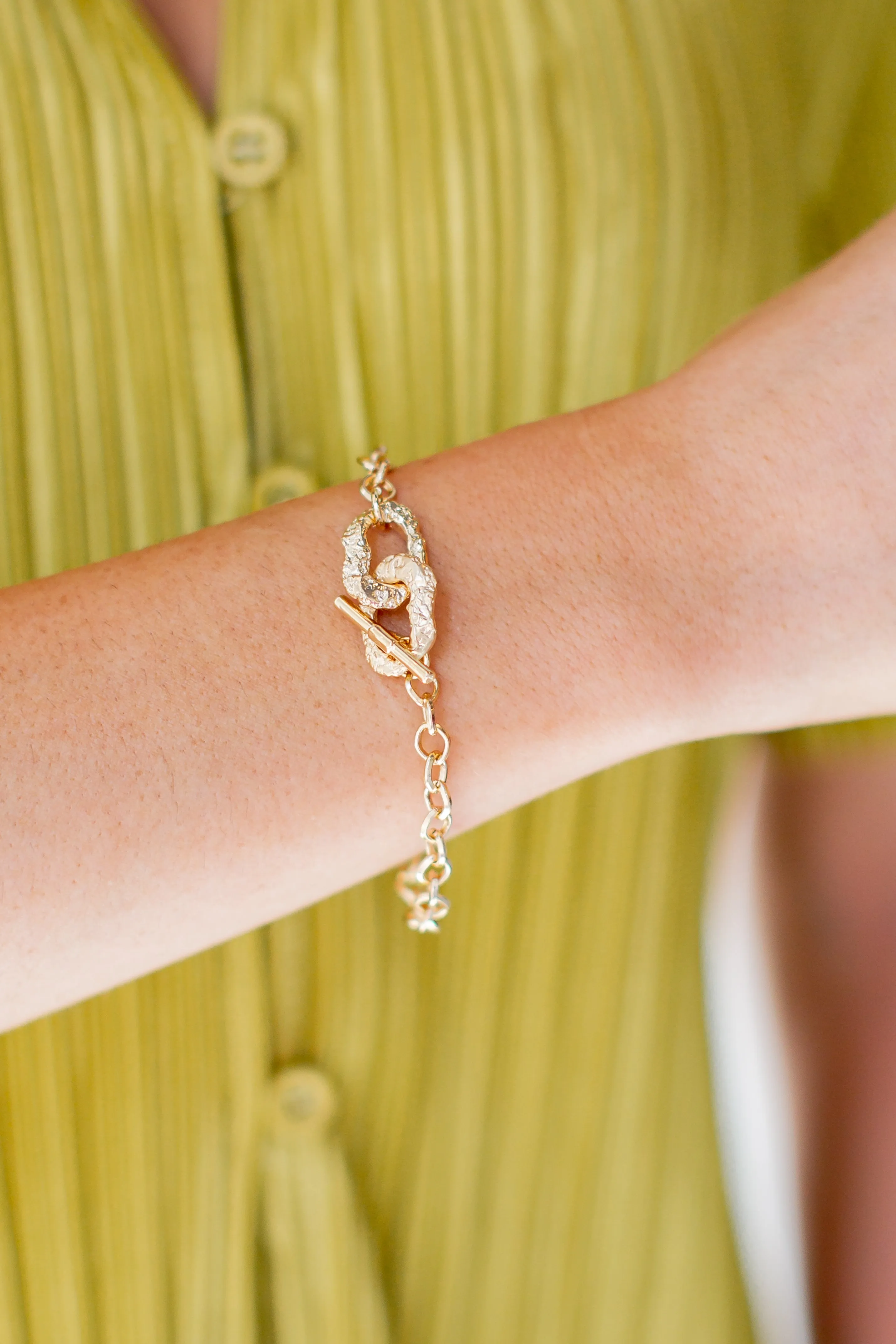 FINAL SALE - Ari Gold Chainlink Bracelet