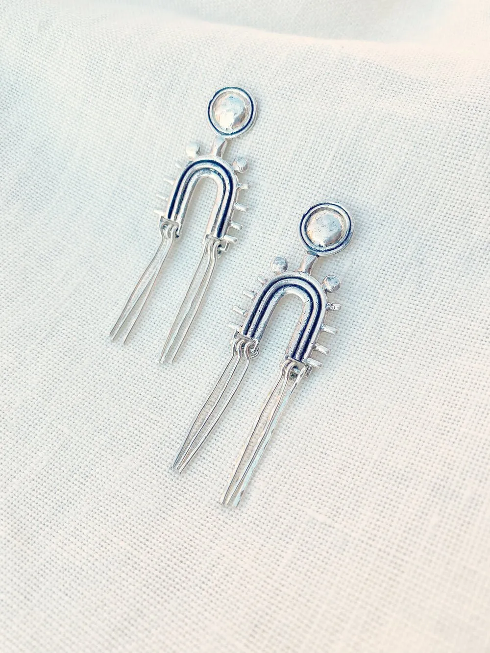 Hawkly Marta Earrings (Bronze or Silver)
