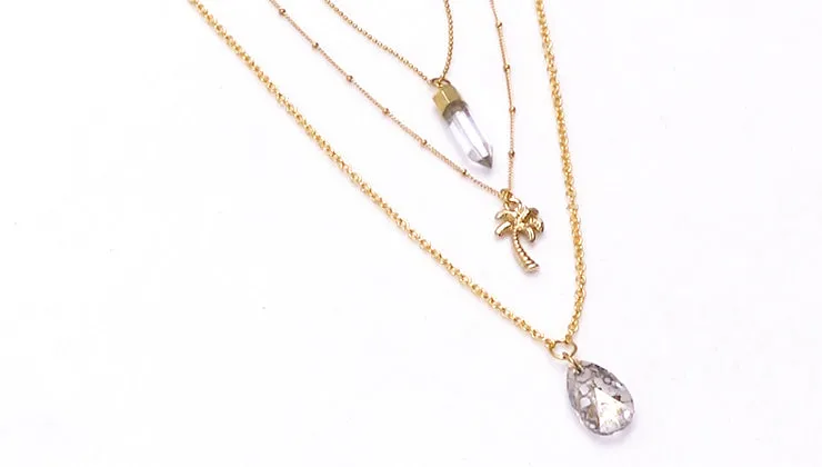 How to Make a Quick and Easy Long Pendant Necklace for Layering Necklaces