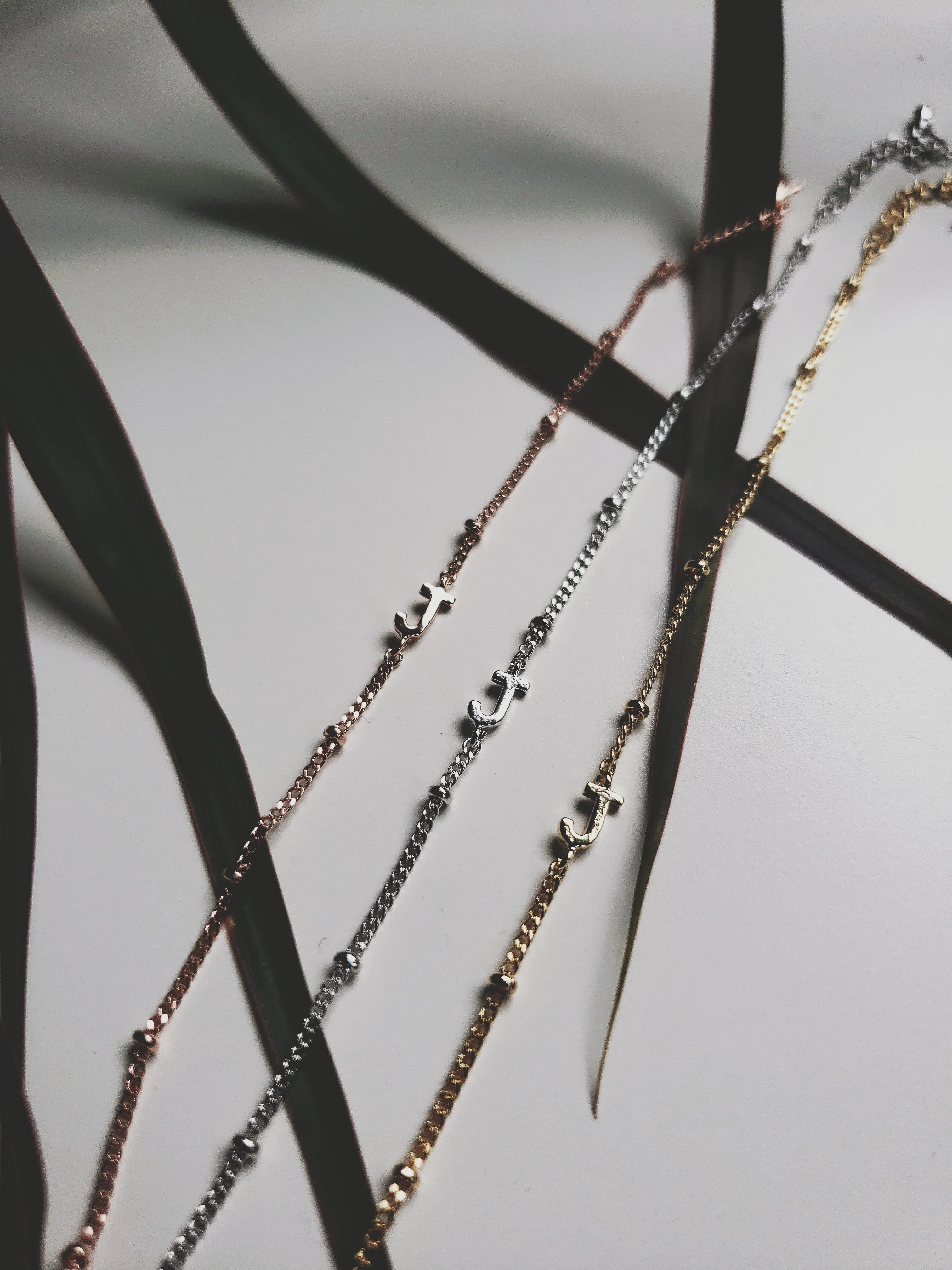J Initial Bracelet
