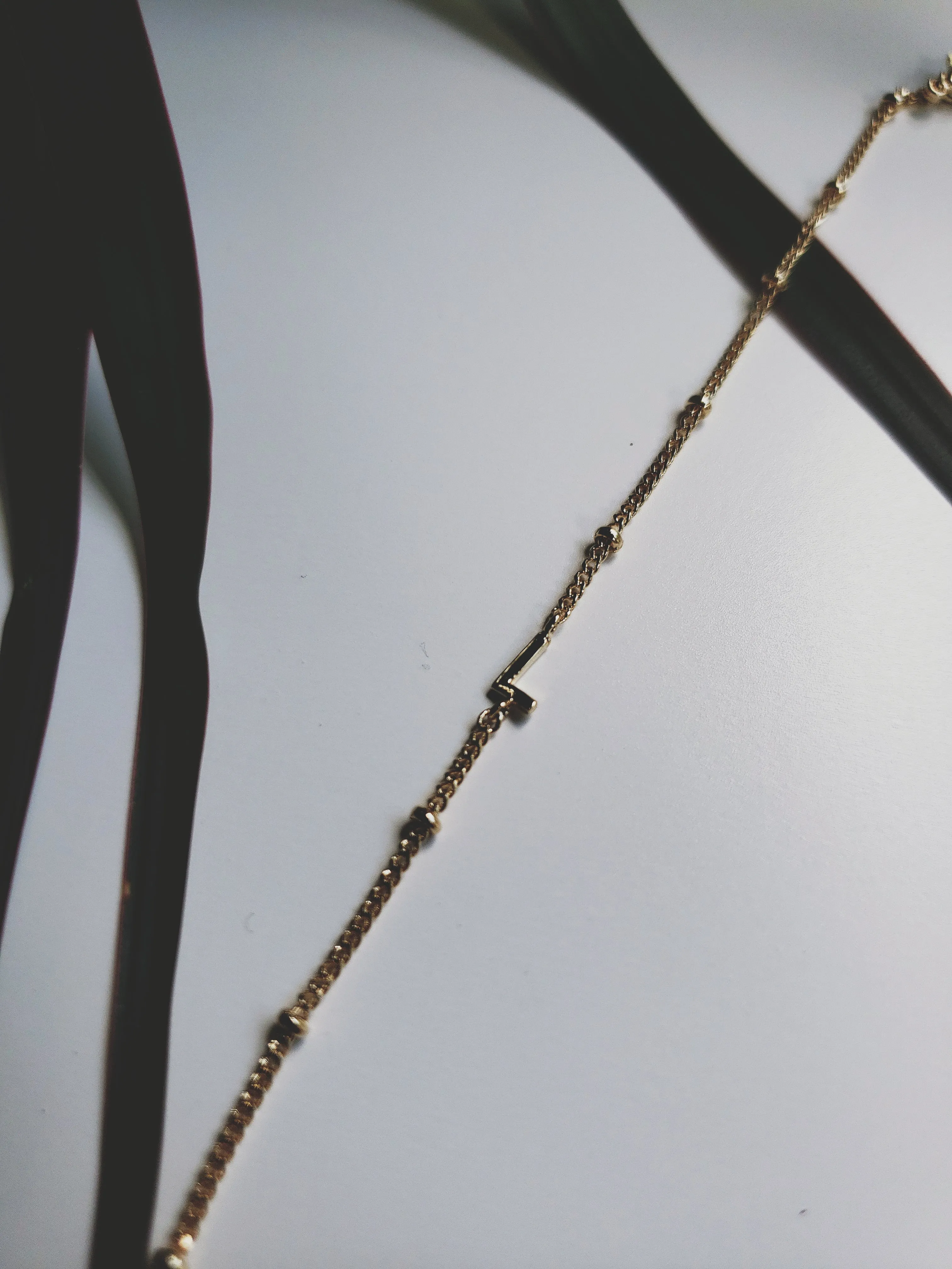 L Initial Bracelet