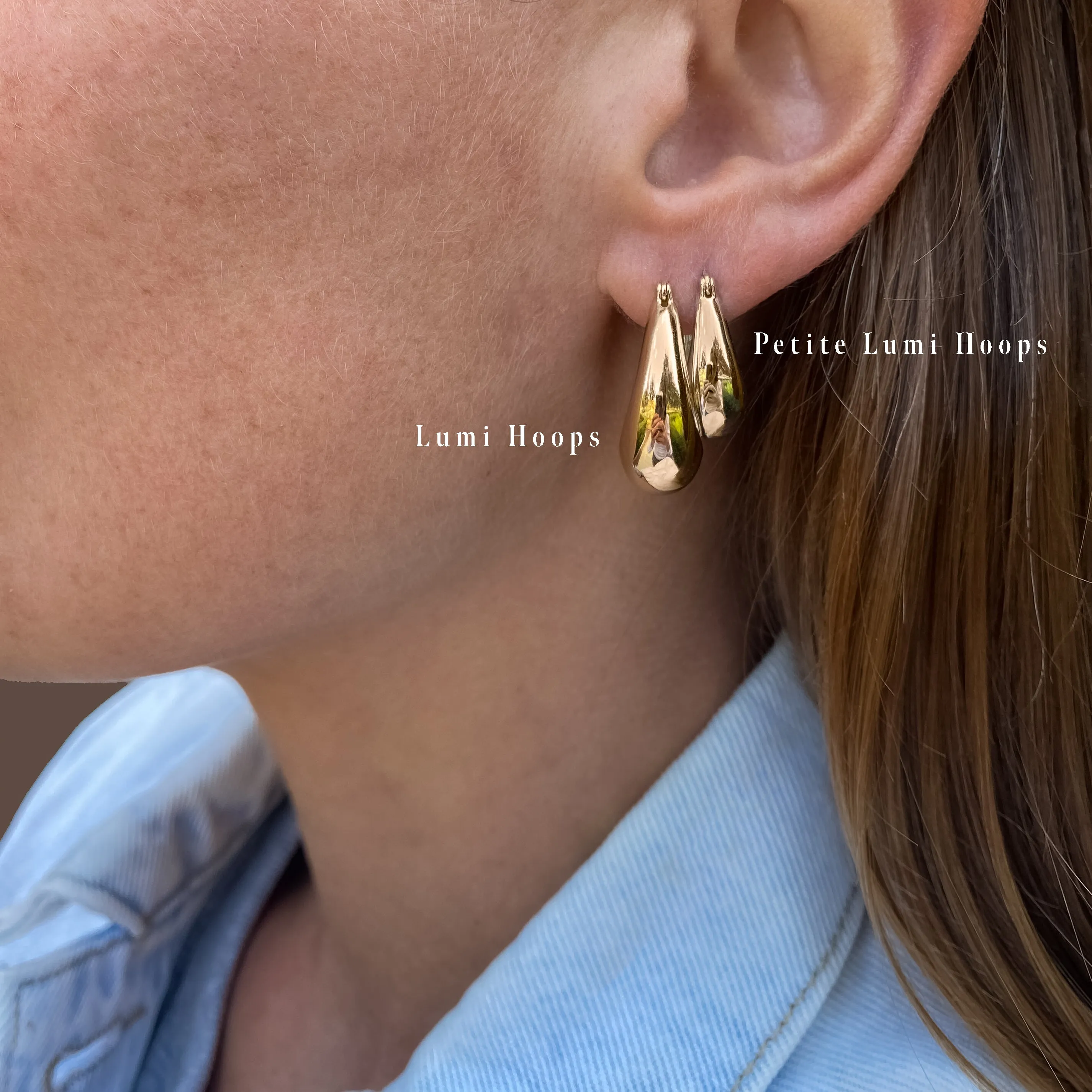 Lumi Hoop Earrings