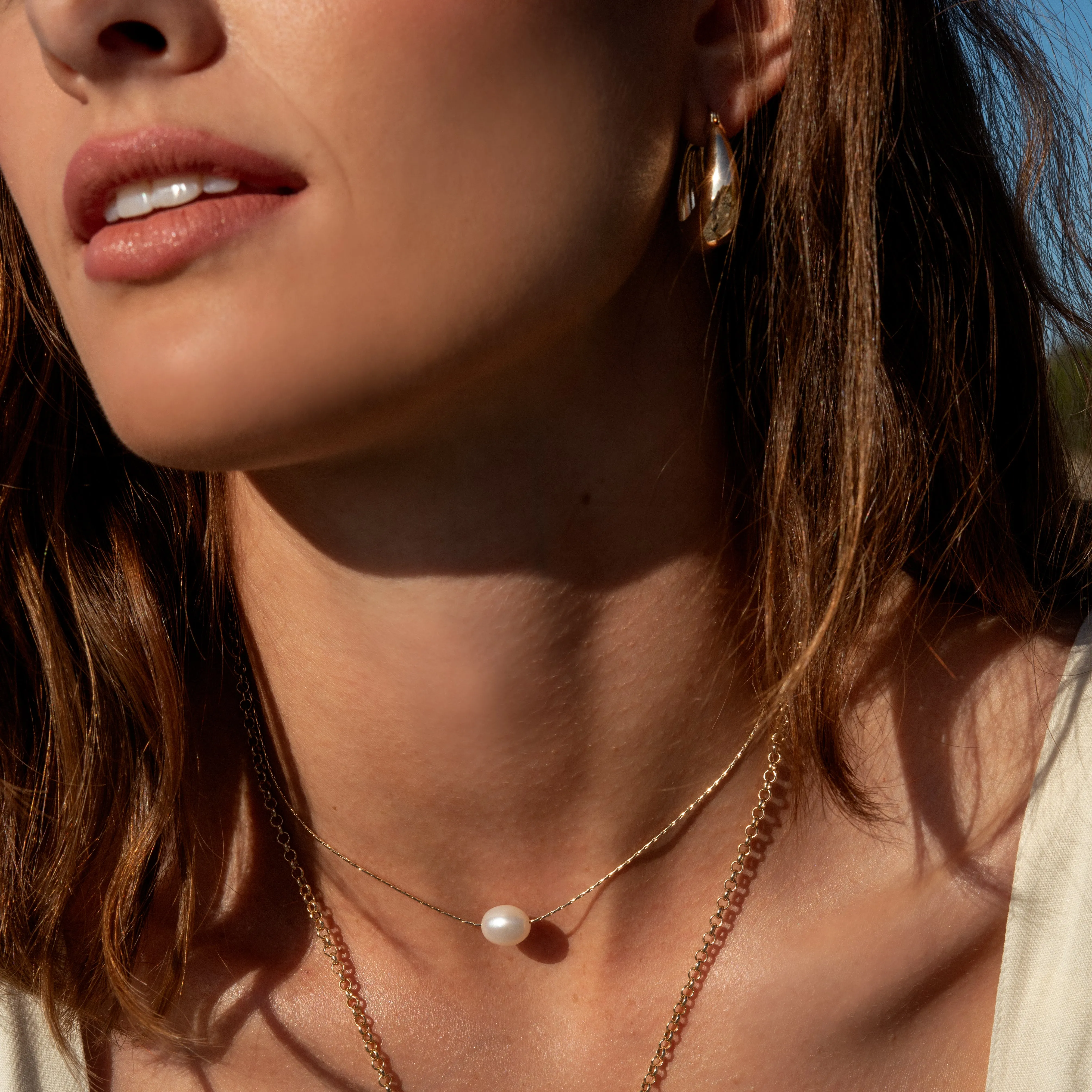 Lumi Hoop Earrings