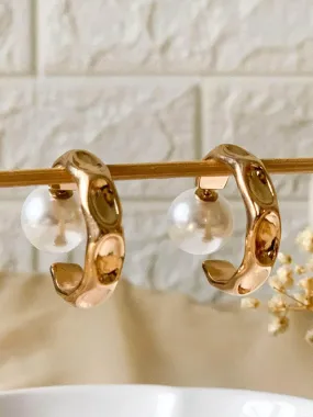 Pearl Kissed Hoops