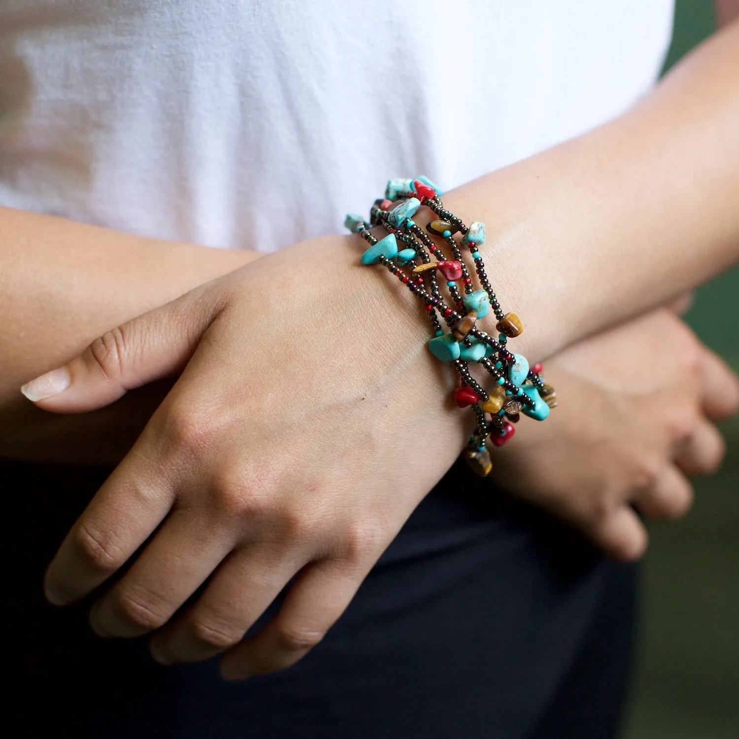 Southwest 6 Strand Bracelet